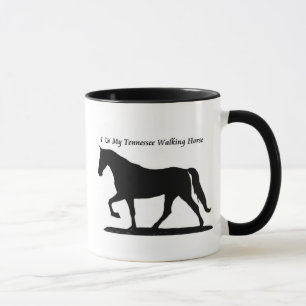 Tasse J'aime ma moto à cheval du Tennessee