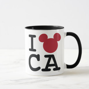 Tasse J'aime Mickey Disneyland Californie