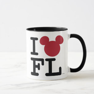 Tasse J'aime Mickey   Floride