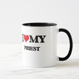 Tasse J'aime mon prêtre