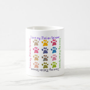 Tasse - "j'aime mon Spinone italien".