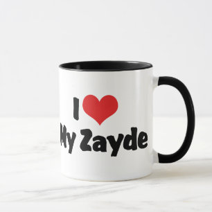 Tasse J'aime mon Zayde