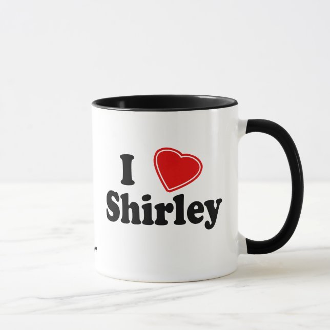 Tasse J'aime Shirley (Droite)