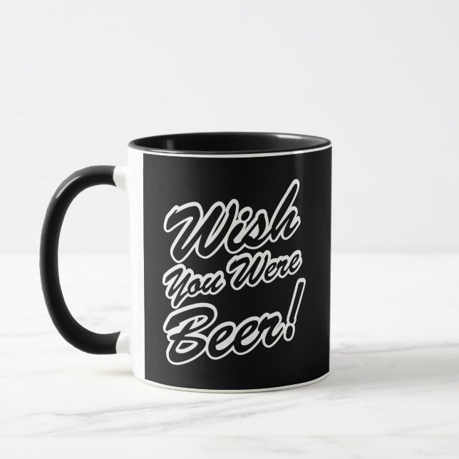 Tasse J'Aimerais Que Tu Sois Bière ! (Gauche)