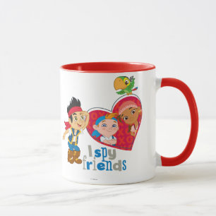 Tasse Jake et les "Jamais Land Pirates"  J'espionne mes 