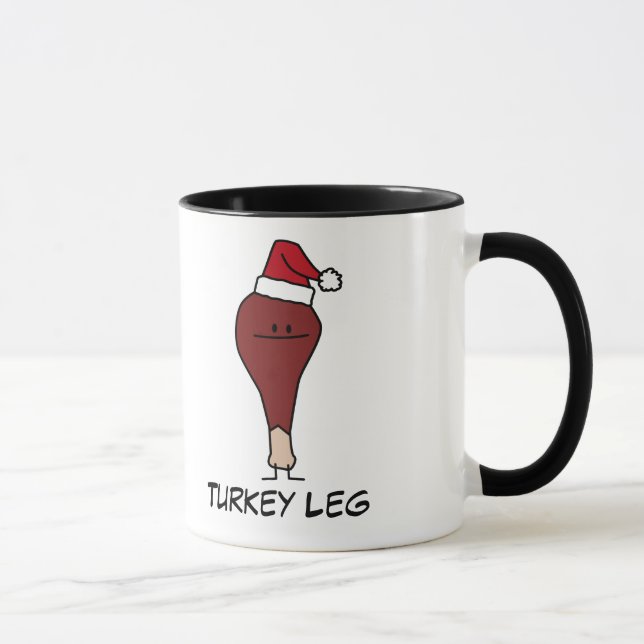 Tasse Jambe de Turquie vacances de port de Noël de (Droite)
