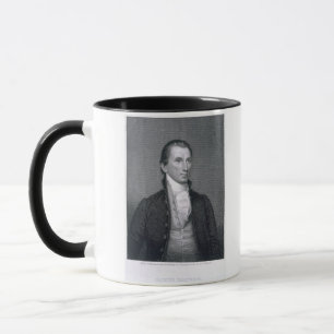 Tasse James Monroe, gravé par brun Durand (1796 de