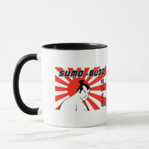 Tasse japonaise d'art de Sumo-Budo