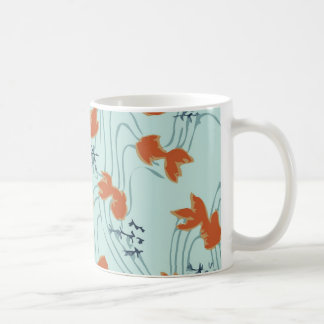 Tasse japonaise de Chiyogami de poisson rouge