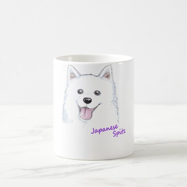 Tasse japonaise de Spitz (Centre)