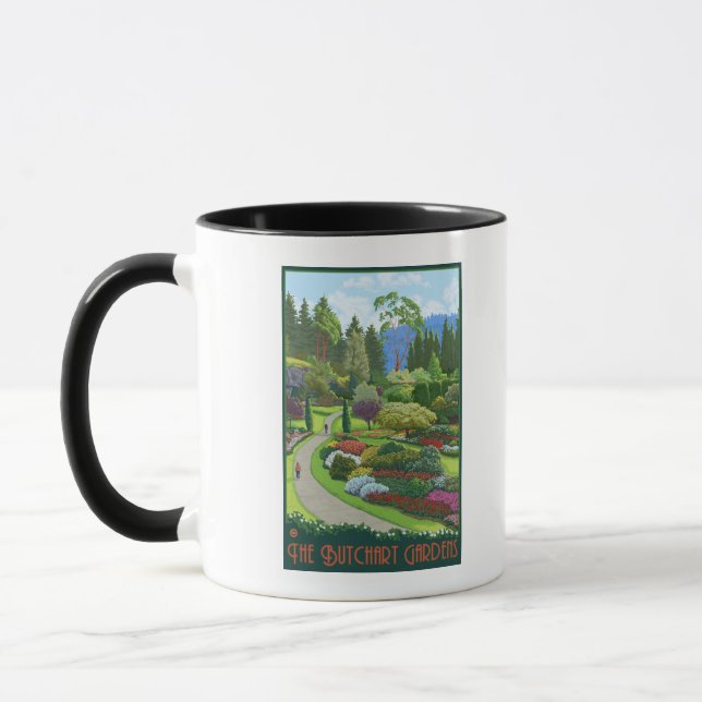 Tasse Jardins à dossiers - Brentwood Bay (Gauche)