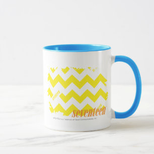 Tasse Jaune 2 de zigzag