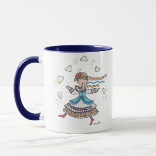 Tasse Je danse pour Perogies, Pierogies, Ukrainien