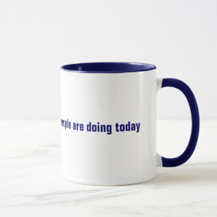 Tasse Je me demande ce que les pauvres personnes font