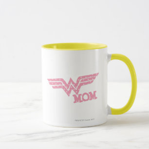 Tasse Je me demande maman rose