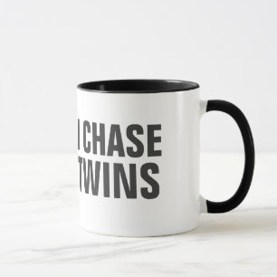 Tasse Je m'établis juste badinant chasse des jumeaux