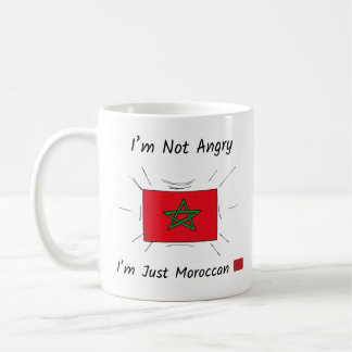 Tasse Je ne suis pas en colère, je suis juste Maro