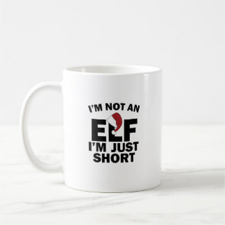 Tasse Je ne suis pas un elfe, je suis juste petit