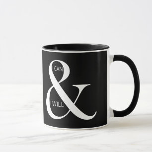 Tasse Je peux et je veux motiver