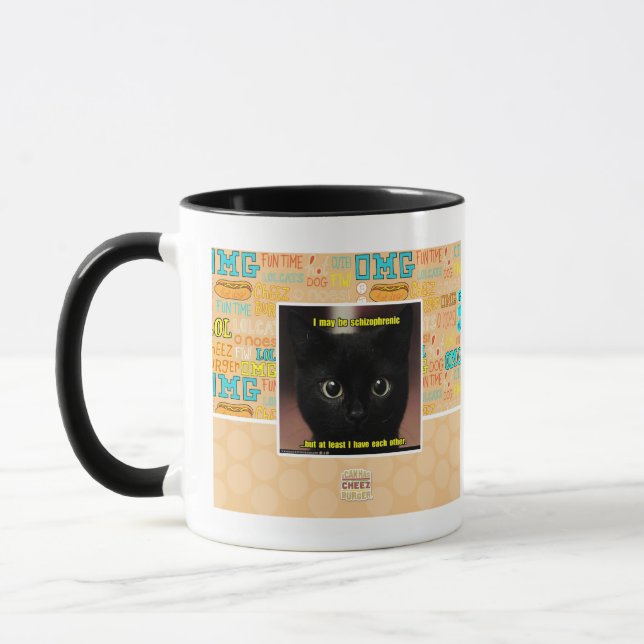 Tasse Je peux être schizophrène (Gauche)