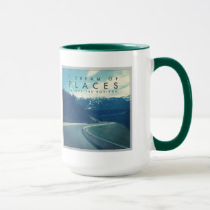 Tasse Je rêve des endroits au delà de l'horizon