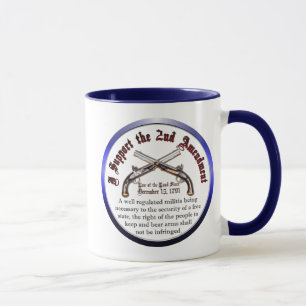 Tasse Je soutiens le deuxième amendement