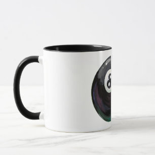 Tasse Je suis belle, je vais bien 8 Ball