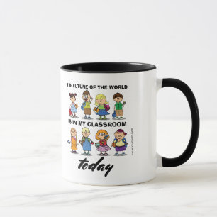 Tasse Je suis enseignant. Cadeau scolaire et soumission