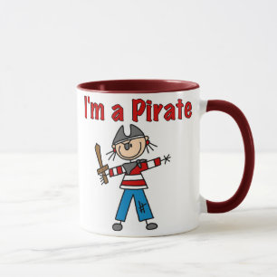 Tasse Je suis un pirate