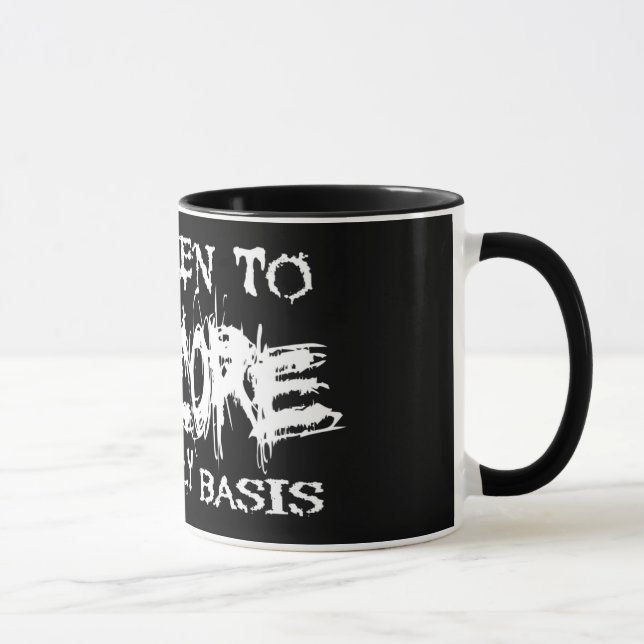 Tasse J'écoute Grindcore (Droite)