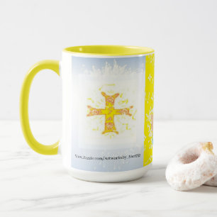 Tasse : Jésus-Christ avec croix grecque
