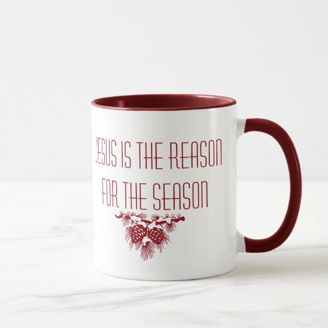 TASSE JÉSUS EST LA RAISON DE LA SAISON INSPIRATIONNELLE (Droite)