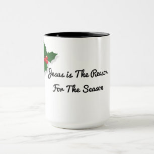 Tasse Jésus est la raison de la Saison-Tasse
