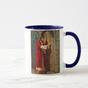 Tasse Jésus frappe sur la porte
