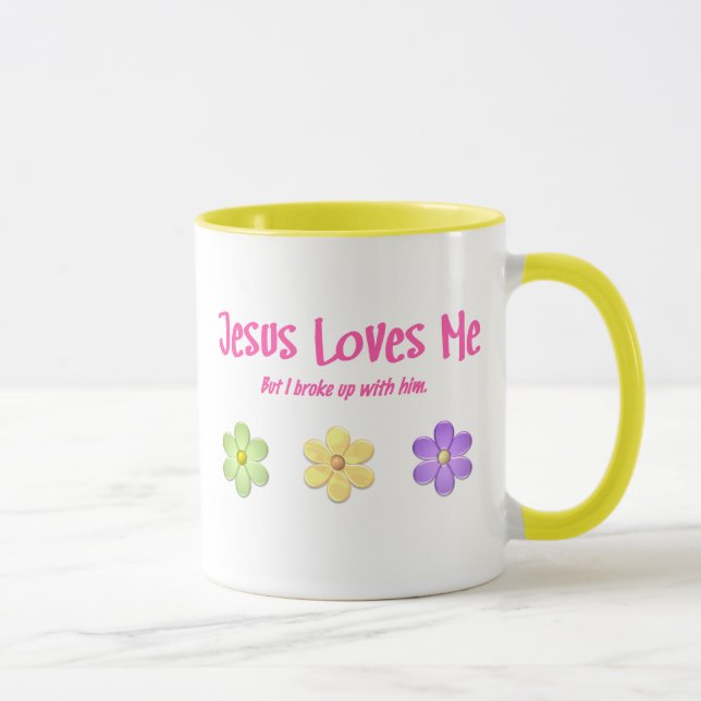 Tasse Jésus m'aime (Droite)