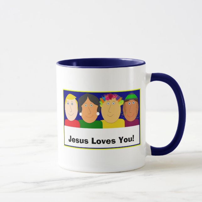 Tasse Jésus vous aime ! (Droite)