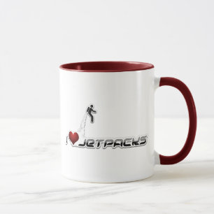 Tasse Jetpacks du coeur I
