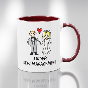 Tasse Jeune couple marié - Sous nouvelle direction
