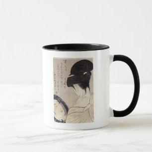 Tasse Jeune femme appliquant le maquillage, c.1795-96