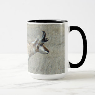 Tasse Jeune mâle d'antilope d'Amérique A25