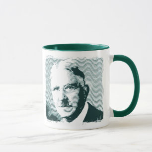 Tasse John Dewey dans les lignes