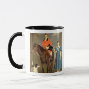 Tasse John Gubbins Newton et sa soeur Mary, 1832-33 (