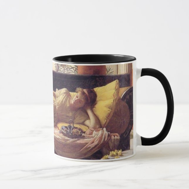 Tasse John William Waterhouse - Dolce Niente lointain (Droite)