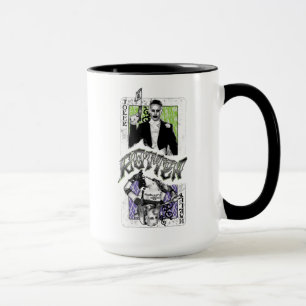 Tasse Joker et Harley du peloton   de suicide putréfié