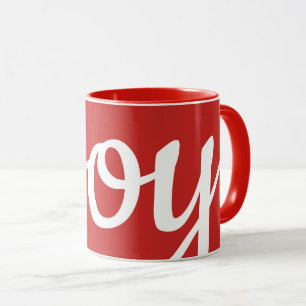 Tasse joli JOY lettrage