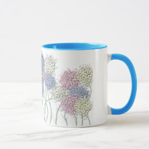 Tasse Jolies Fleurs colorées Pastel