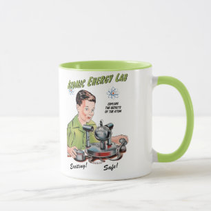 Tasse Jouet vintage de laboratoire d'énergie atomique