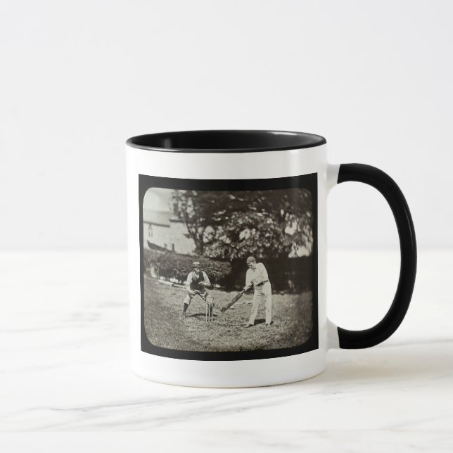 Tasse Joueurs de cricket de glissière de lanterne (Droite)