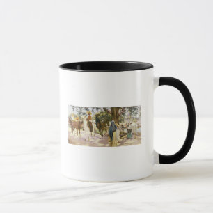 Tasse Jour du marché chez San Gabriel, Mexique