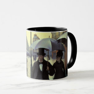 Tasse Journée de la Pluie de Paris par Gustave Caillebot